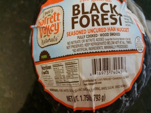 prosciutto foresta nera