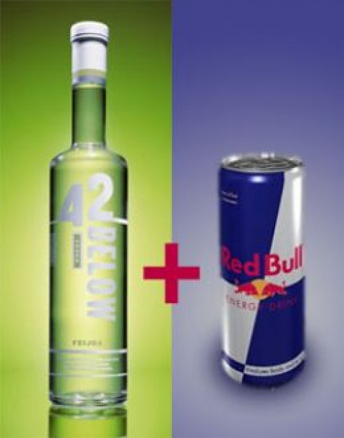 Red bull and Vodka
