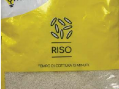 Riso a chicco lungo Smart richiamato per possibile presenza di cadmio