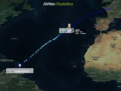 "Mayday" sull'Atlantico: il comandante del volo Martinica - Parigi ha un malore e l’aereo devia all’aeroporto di Lajes, nelle Azzorre