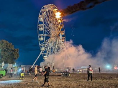 Lipsia, video shock mostra un incendio di due carrozze della ruota panoramica: 65 feriti