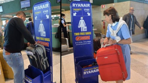 Nuove regole sul bagaglio, Ryanair dice stop al trolley gratuito