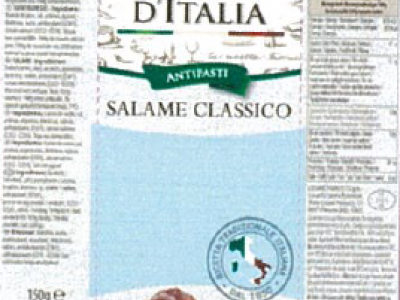 Allergene non dichiarato, il Ministero segnala ritiro lotti di salame e salametto Fiorucci