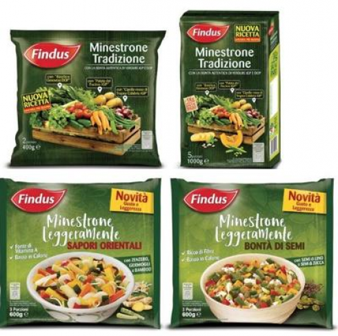 Findus richiama 14 lotti di minestrone surgelato per potenziale presenza di Listeria monocytogenes