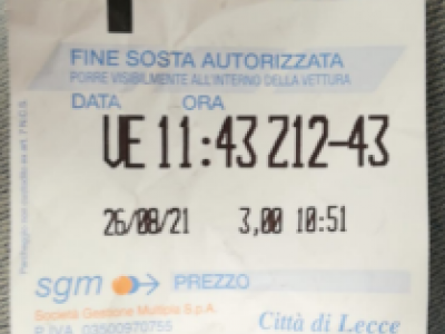 Caos grattini a Lecce. Parcheggi gratis oggi per il giorno della Festa di Sant’Oronzo? Macchè!