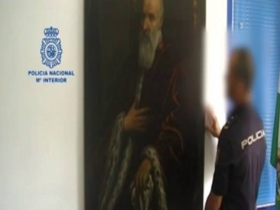 tintoretto recuperato dalla polizia spagnola