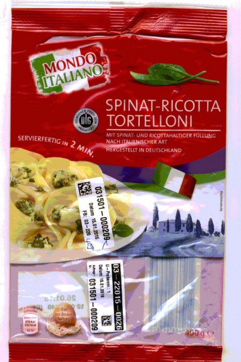 tortelloni ricotta e spinaci