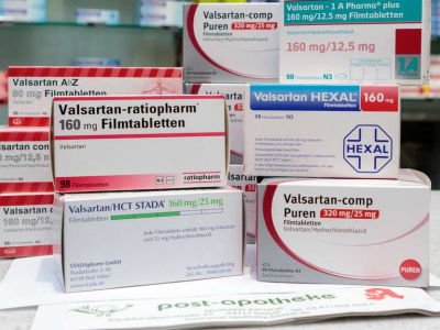 Tracce di NDMA, ritirati lotti medicinali VALSARTAN EG e ALSARTIR