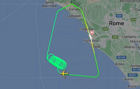 Volo Hainan Airlines Roma Fiumicino-Shenzhen, atterraggio d´emergenza per bird strike