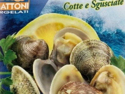 Salmonella nelle vongole sgusciate precotte e surgelate del Pacifico ad alta pericolosità per la salute umana. 