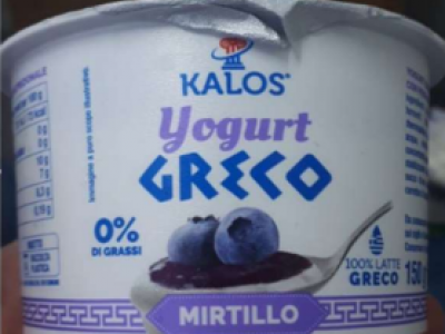 Richiamato YOGURT GRECO a marchio KALOS per ossido di etilene.